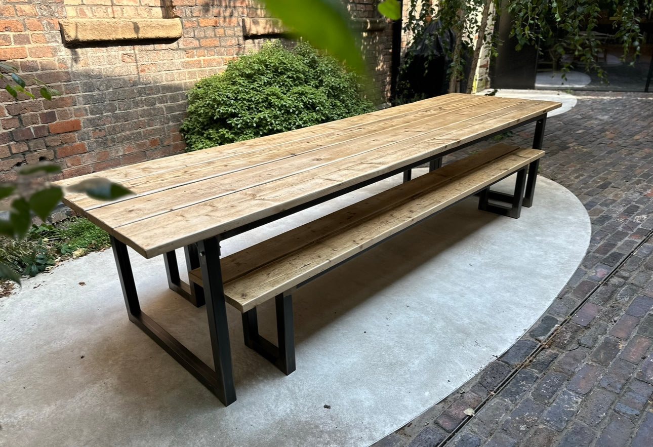 Reclaimed Outdoor Table